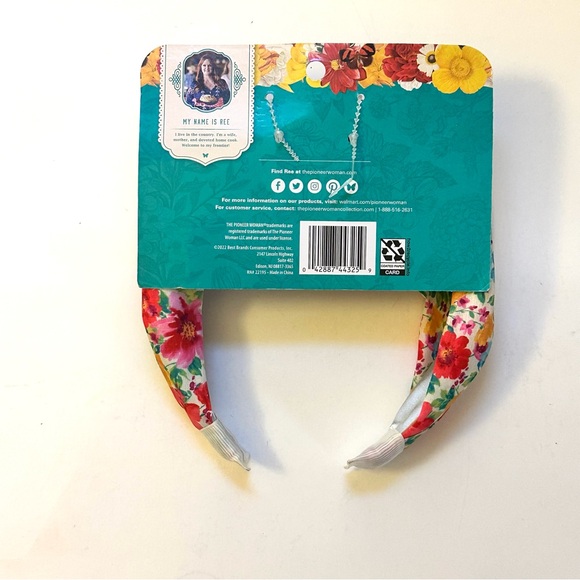 The Pioneer Woman Floral Headband Breezy Blossom Hair Accessory 🌼 - Picture 7 of 10